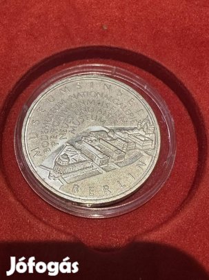 2002-es német 10 eurós ezüst érme 0,925. 18 gramm.