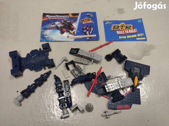 2003 Hasbro Transformers Armada Thundercracker BTR építőkészlet - 2in1