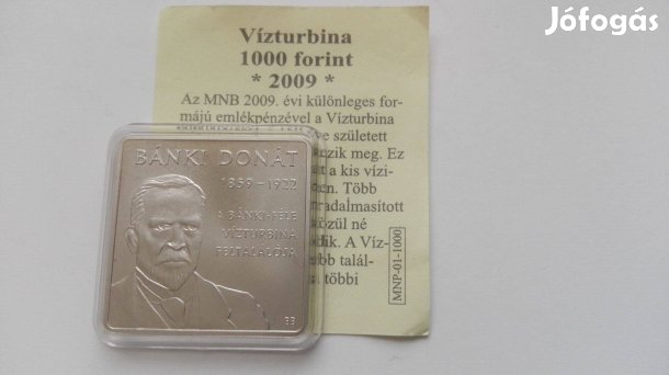 2009-es 1000 Ft-os "Bánki Donát" emlékpénz