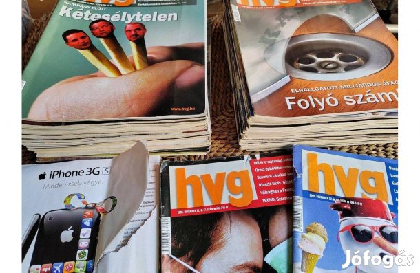 2009-es HVG Heti Világgazdaság magazinok