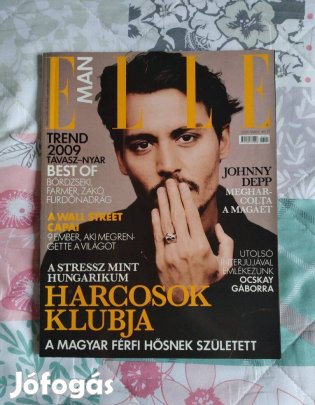 2009/tavasz Elle Man magazin