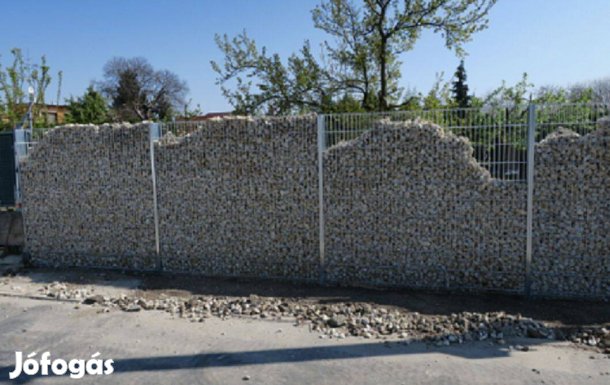 200/200 Gabion kerítésanyagok országos szállítással 200 cm magas 200