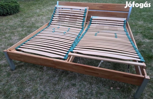 200*200-as fa ágykeret állítható ágyrácsokkal eladó