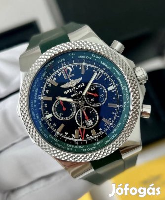 2011 Breitling Bentley GMT British Racing Green L. E. 48MM elado