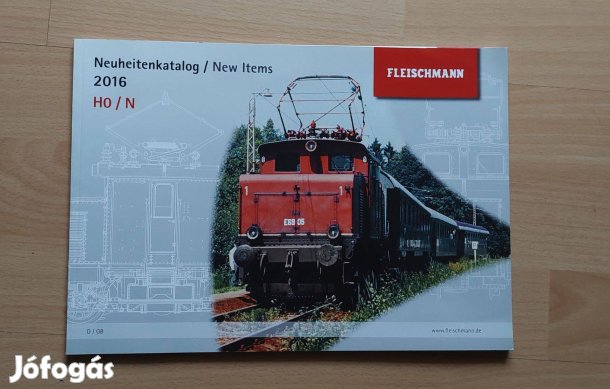 2016 H0 N Fleischmann Vasútmodell katalógus