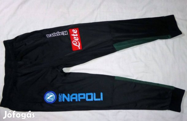 2017 -2018 SS Napoli Kappa L méretű track pants melegítő nadrág