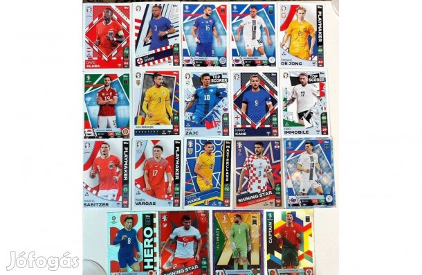 2018 FIFA World Cup Russia Fém doboz+ Focis kártyák, vegyes csomag