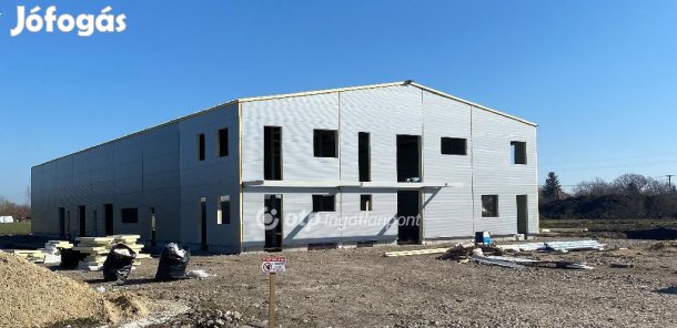 2020- ban épült szendvicspanel raktár eladó!