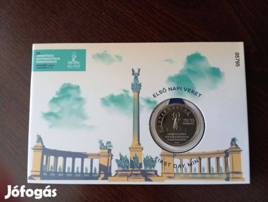 2021 52. Nemzetközi Eucharisztikus Kong. forg.50 Ft, díszcs
