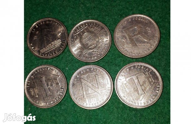 2021-ben kiadott 5 F O R I N T SOR