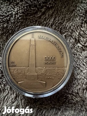 2023 Emlékhelyek Pákozd 3000 Ft Bronzpatinázott UNC