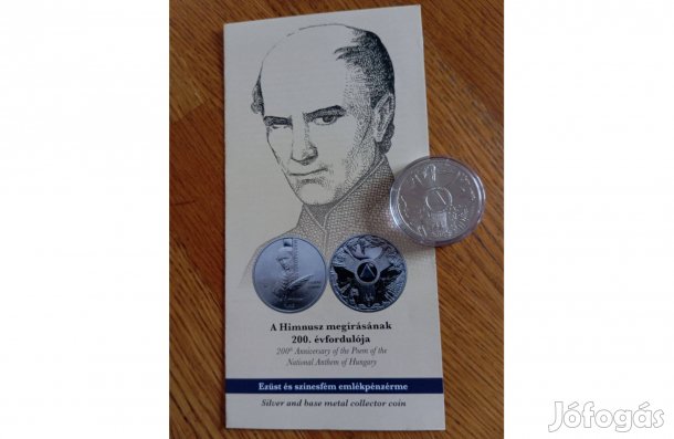 2023. Himnusz megírásának 200. évf. emlékérme