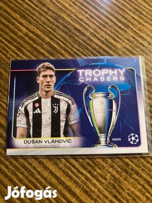 2024-25 Topps UCC Flagship - Dusan Vlahovic - Trophy Chasers - Juve