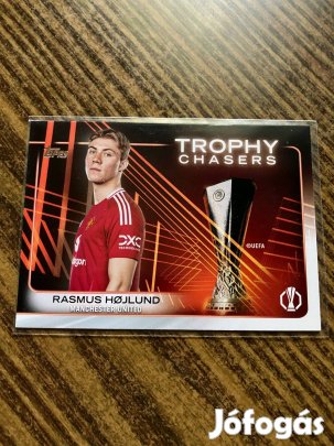 2024-25 Topps UCC Flagship - Rasmus Hojlund - Trophy Chasers - MU