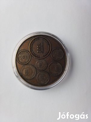 2024 Magyar Pénzverő látogató érme dobozában, UNC