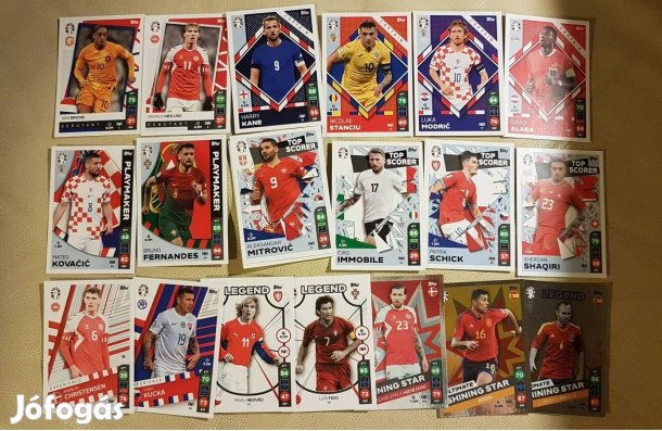 2024 UEFA Lidl focis kártya euro