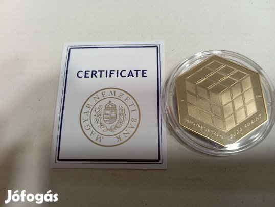 2024. 50 éves a Rubik-kocka emlékérme