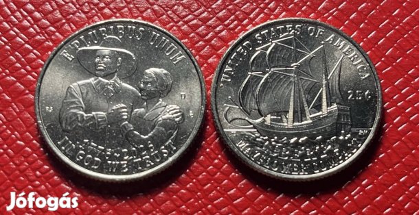 2026 USA 25 cent 1776-2026 Mayflower érme