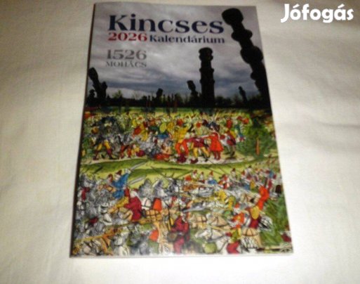 2026 os Kincses kalendárium naptárral ujj
