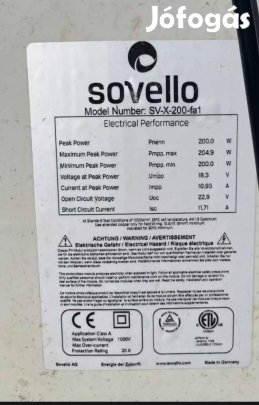 205W alacsony feszültségű polikristályos félcellás napelem kiváló ál