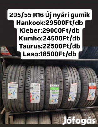 205/55 R16 nyári gumik