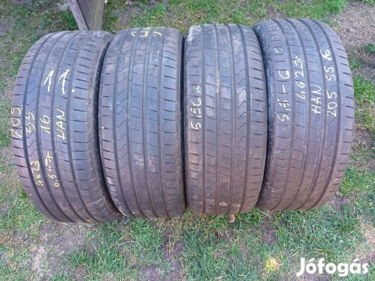 205/55r16 Hankook használt nyárigumi 4db