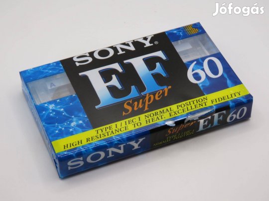207 - Kazetta - Sony Super EF 60 - Sérült