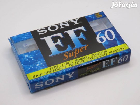 209 - Kazetta - Sony Super EF 60 - Sérült