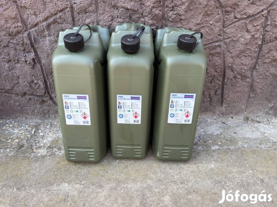 20L Hünersdorff üzemanyag kannák eladók 3db