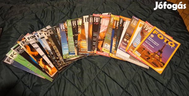 20-25 Évvel Ezelőtti "Fotó" Havilap Vadonatúj Állapotban 