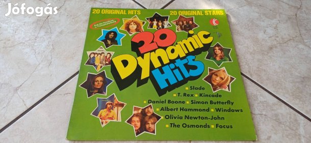 20 Dynamic hits bakelit hanglemez