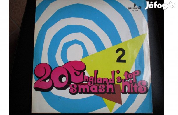 20 England's top smash hits bakelit hanglemezek eladók
