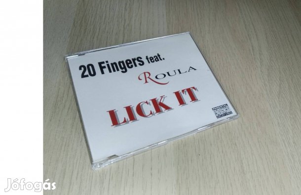 20 Fingers Feat. Roula - Lick It - Maxi CD 1995