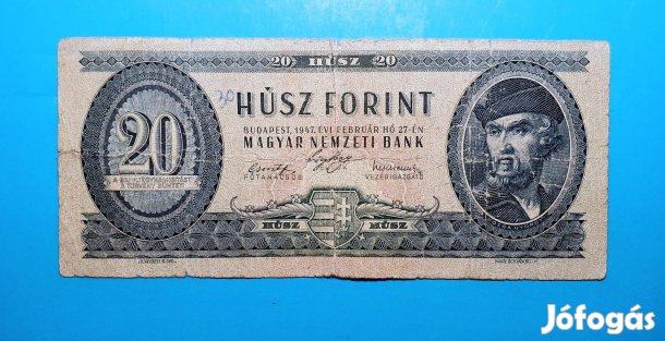 20 Forint 1947 Ritka Darab ! RRR !