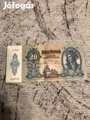 20 Pengő 1941.01.25 (1 db)