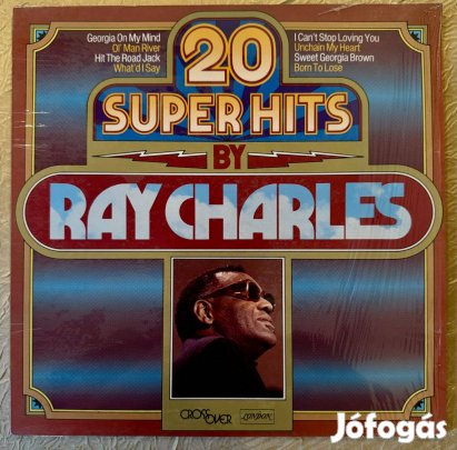 20 Super Hits by Ray Charles német bakelit hanglemez LP