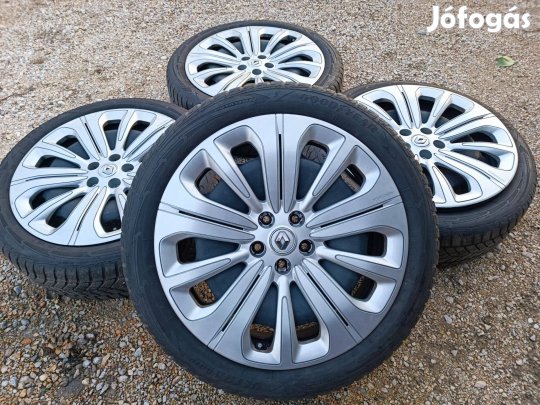 20" Gyári Renault lemezfelni 5*114,3 téli gumik szenzor Scenic