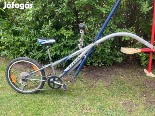 20" másodpilóta, co-pilot, utánfutó, 6 sebességes Trek gyerek kerékpár