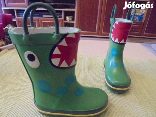 20-as Smile vászon bélésű fiú gumicsizma 20