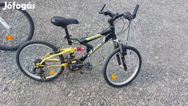 20 as  összteleszkopos fiú gyermek kerékpár eladó szép állapotban. 