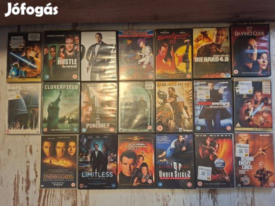 20 db DVD film egyben