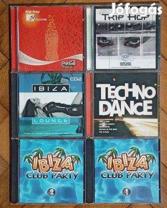 20 db Elektronikus válogatás CD egyben 