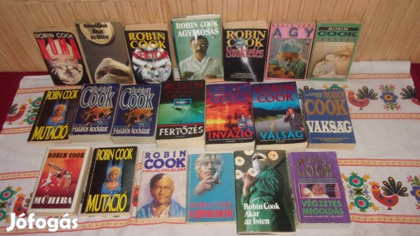 20 db Robin Cook könyv