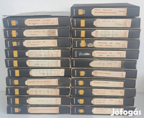 20-db. Retro Sony V-62 szalag