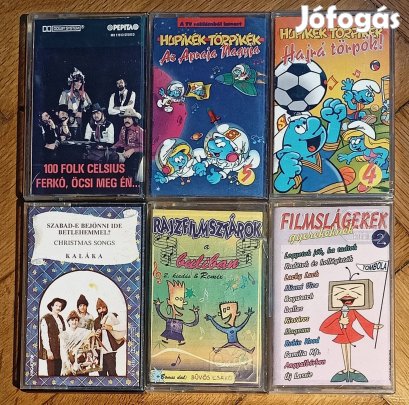 20 db retró mese magnó kazetta egyben