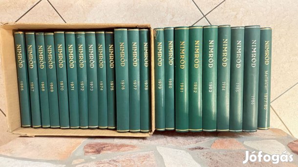 20 év Nimród vadász folyóirat 1966-1986