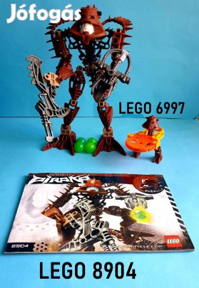 20 éves LEGO Bionicle 8904 Avak + 6997 Piraka Awak (2006), útmutató