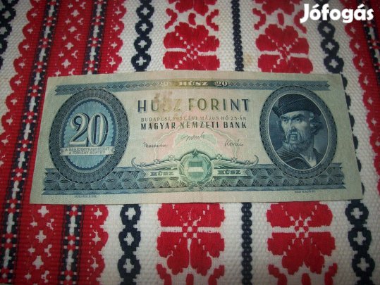 20 forint 1957 évjáratú. Ritka