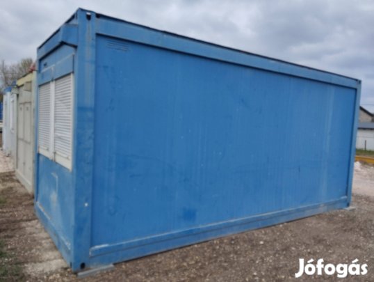 20 lábas magas irodakonténer - felújítandó