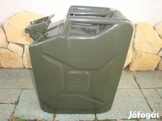 20 literes fém üzemanyagkanna, marmonkanna, új állapot